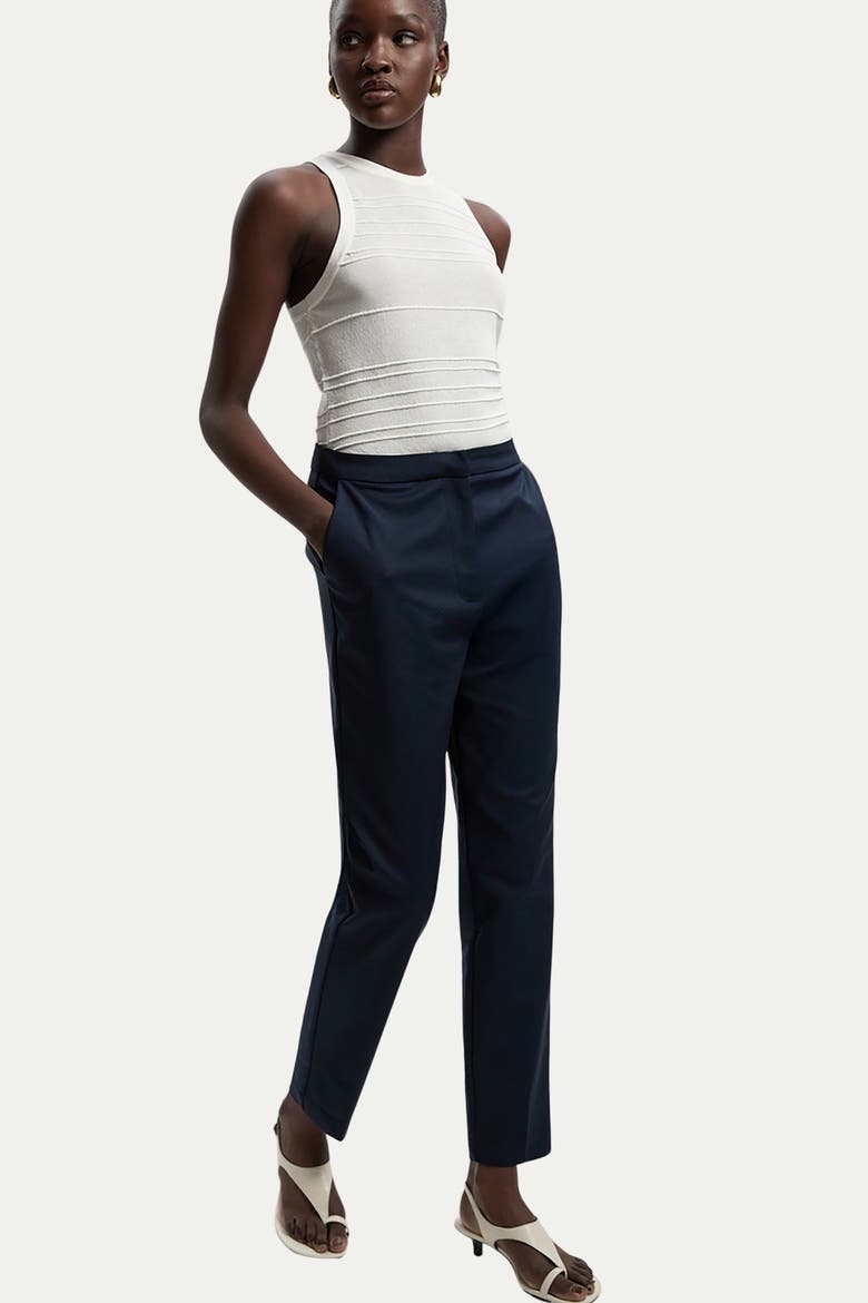 Essential Techno Woven Trousers, Alternate, color, Navy