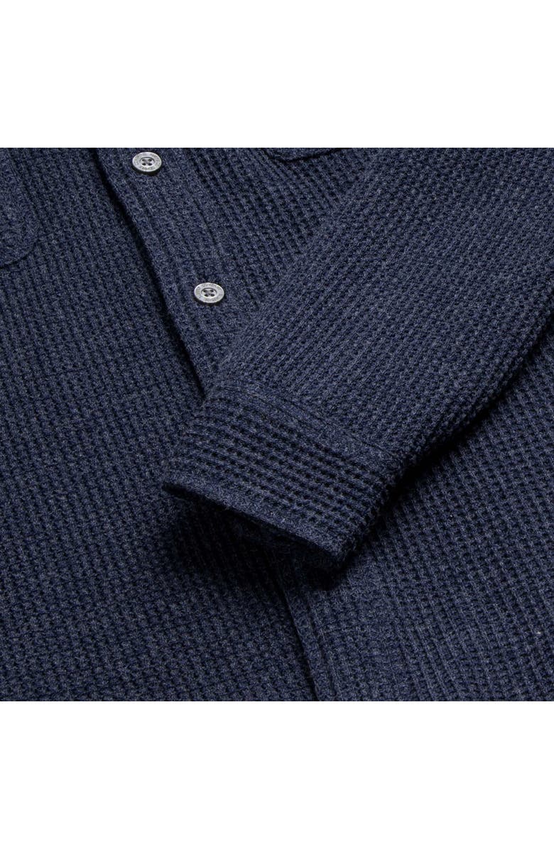 Surfside Supply Co. Dylan Waffle Fleece Shirt Jacket, Alternate, color, 