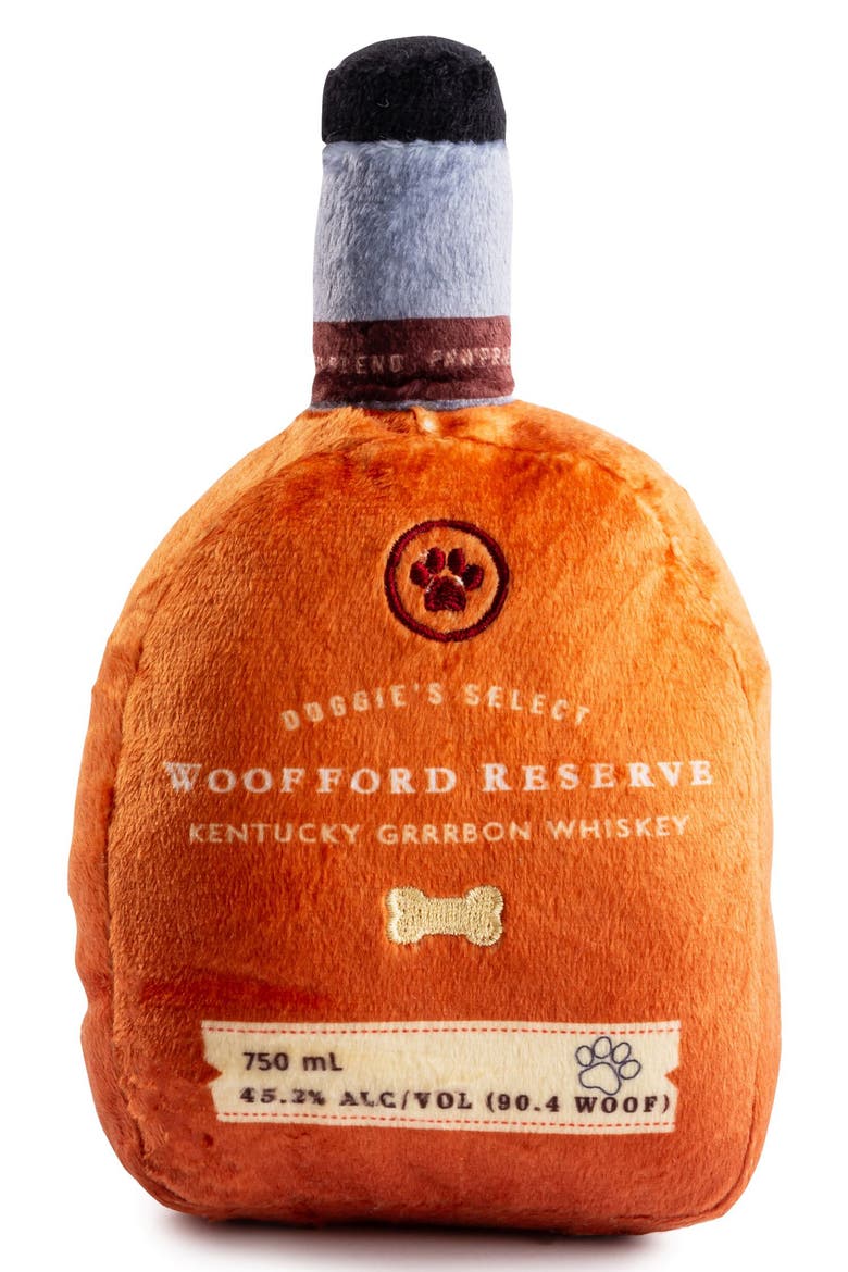 Woofford Reserve Bourbon Dog Toy, Main, color, NONE
