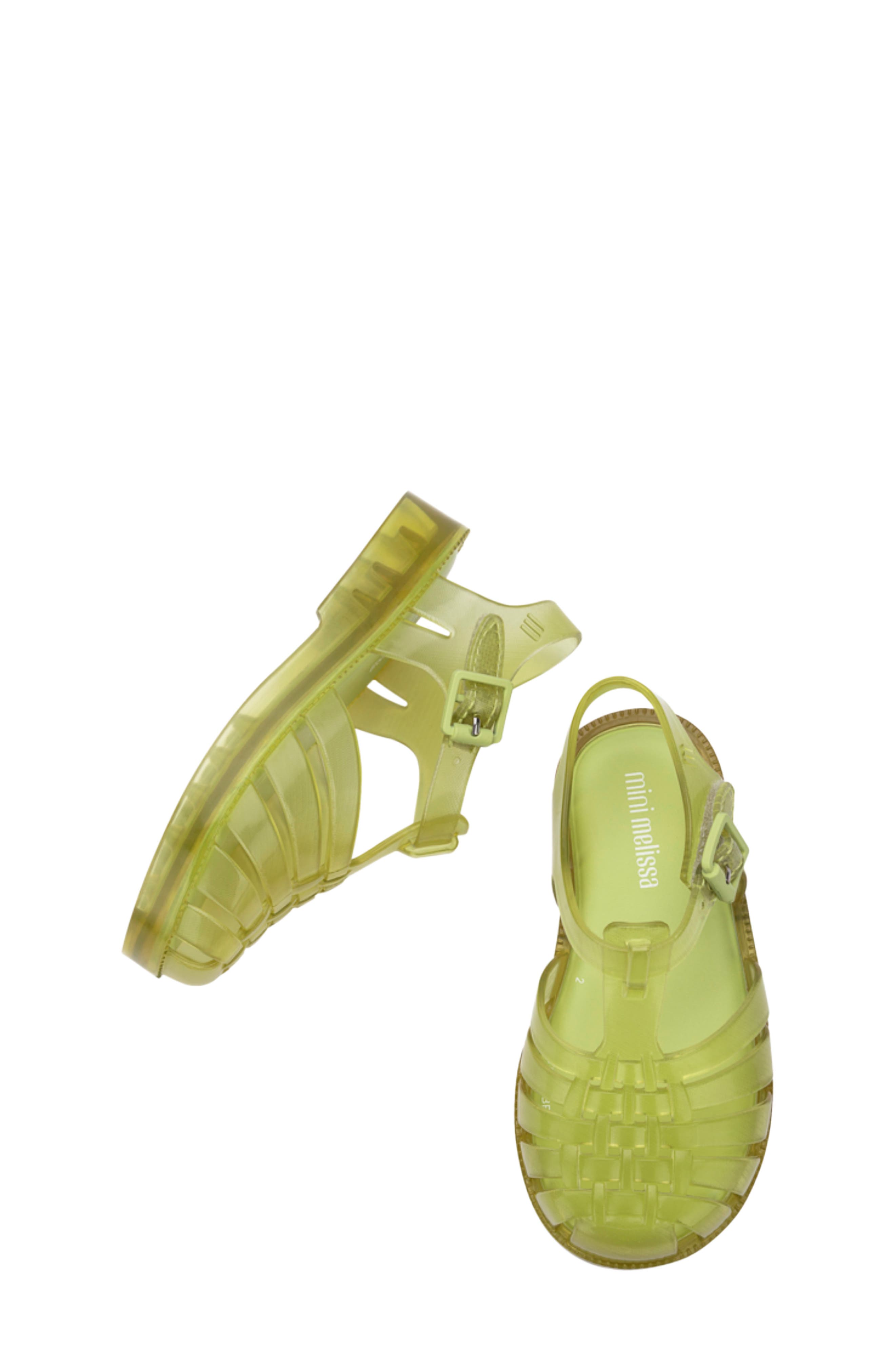 Possession Jelly Sandal, Alternate, color, TRANSP GREEN