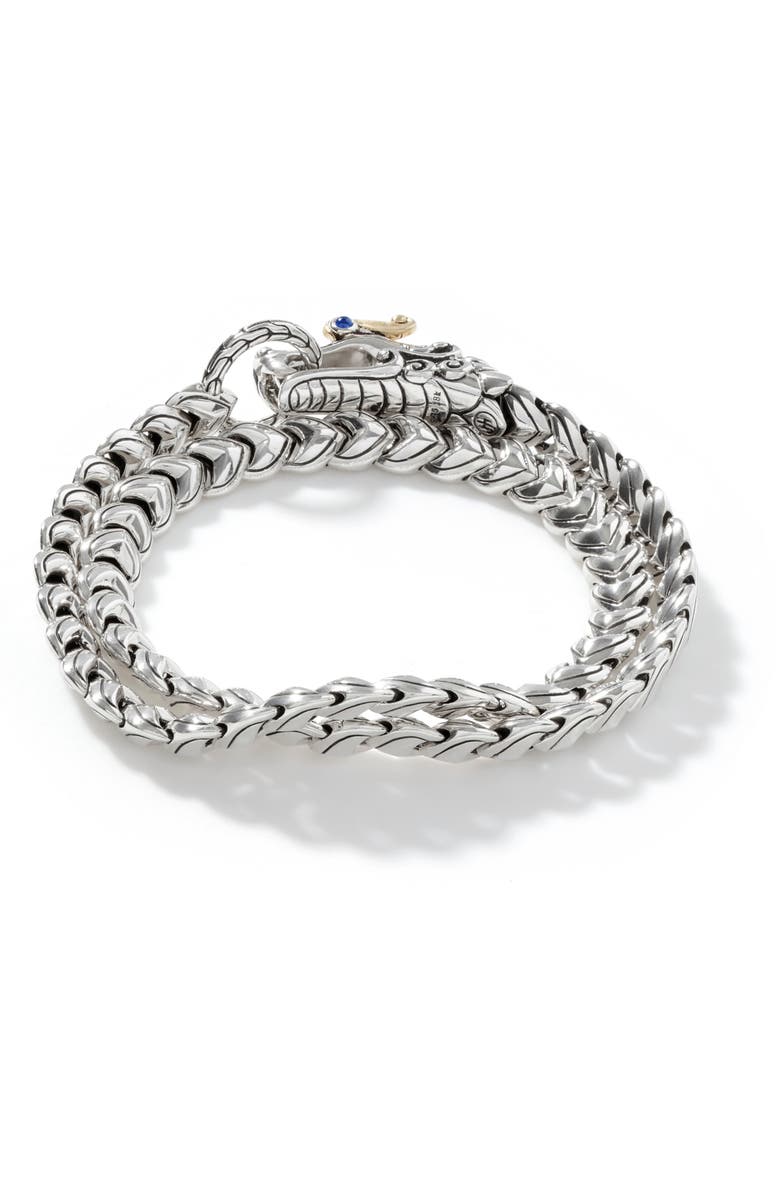 John Hardy Legends Naga Double Wrap Bracelet, Alternate, color, 