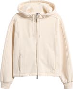 Sweaty Betty Premium Brushed Organic Cotton Blend Zip Hoodie