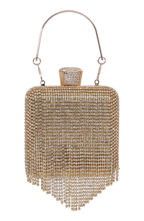 Fringe Rhinestone Bag