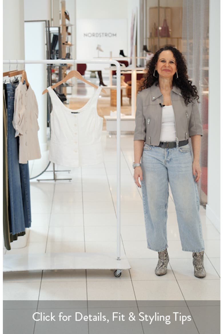 Linen Blend Vest video