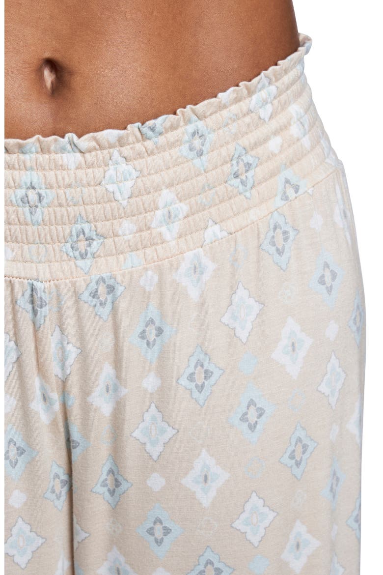 Laina Jersey Long Sleeve Maternity/Nursing Pajamas, Alternate, color, MOSAIC