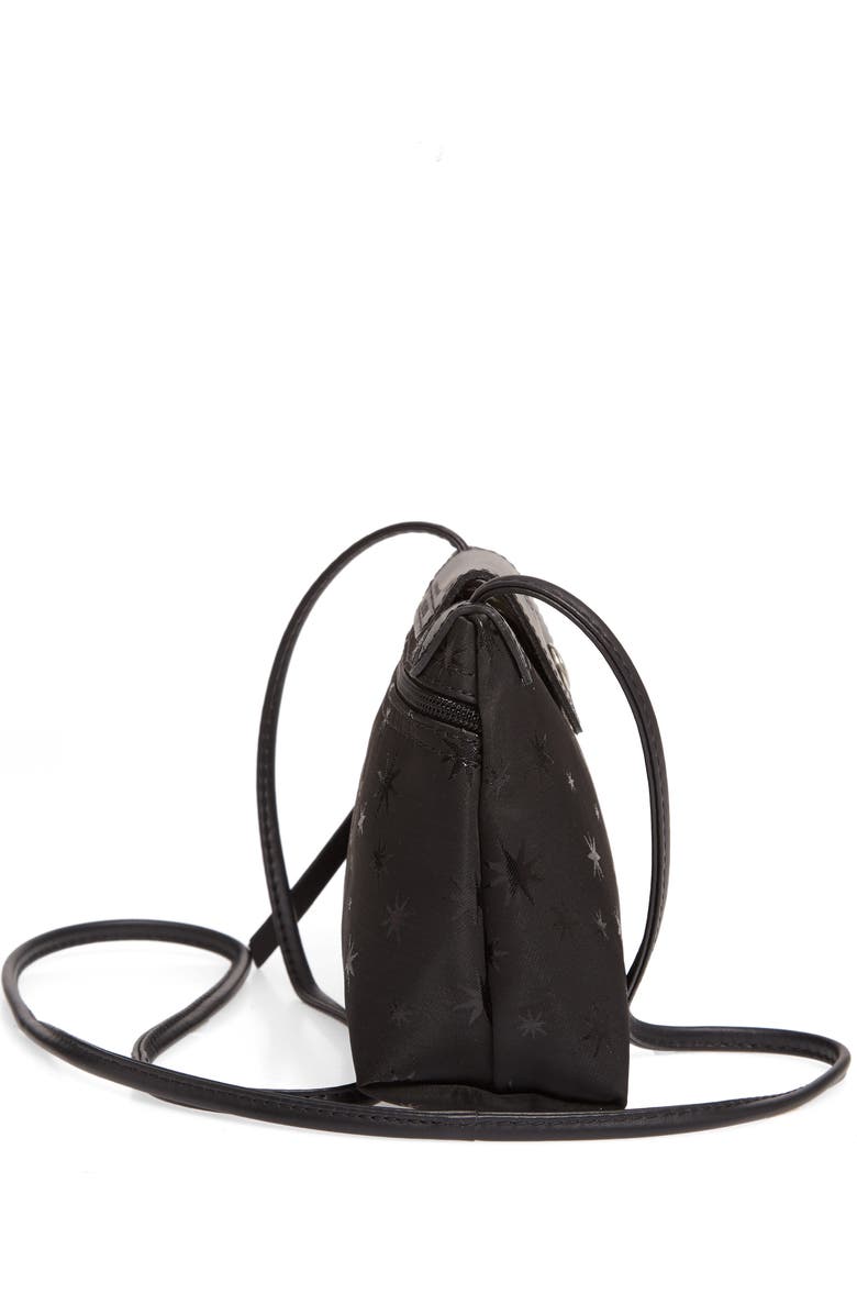 Longchamp Mini Le Pliage Étoiles Jacquard Canvas Crossbody Bag, Alternate, color,