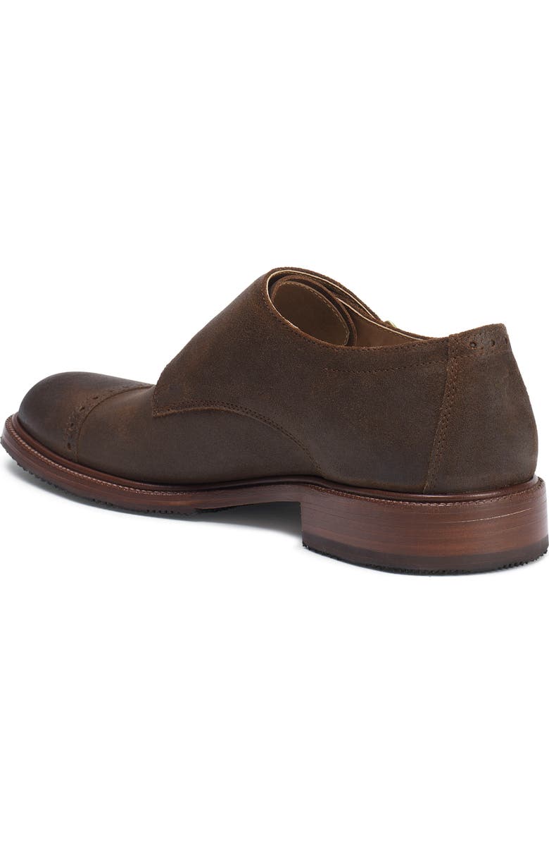Trask Langston Double Monk Strap Shoe, Alternate, color,