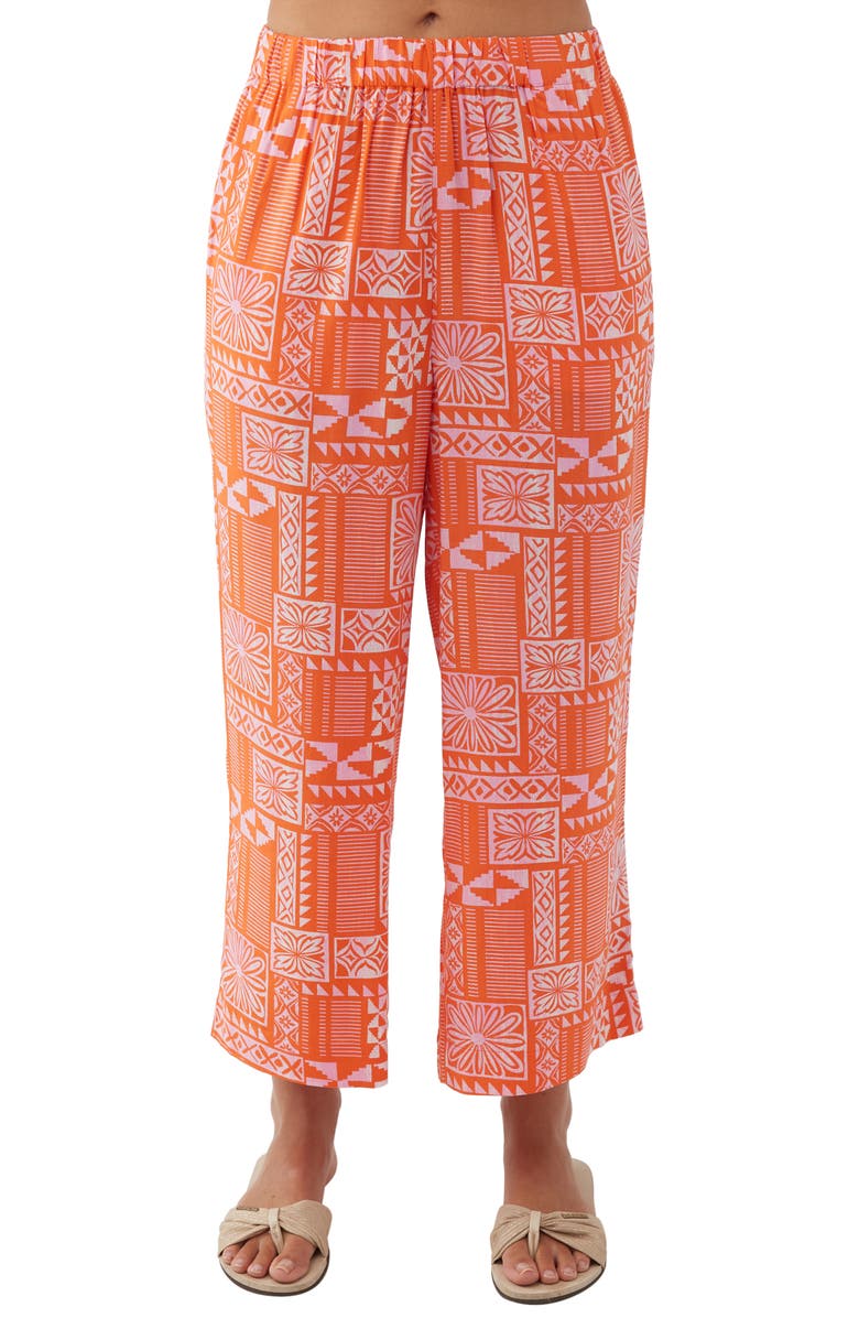 O'Neill Averill Wide Leg Crop Pants, Alternate, color,