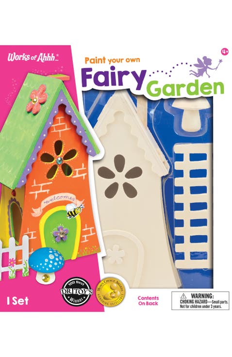 Fairy Garden Wood Craft & Paint Kit