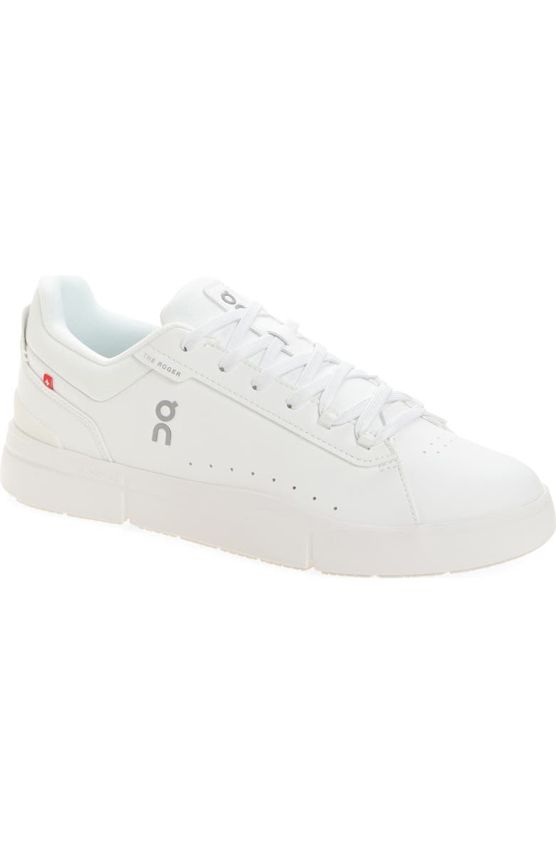On THE ROGER Advantage Tennis Sneaker, Main, color, White/ White