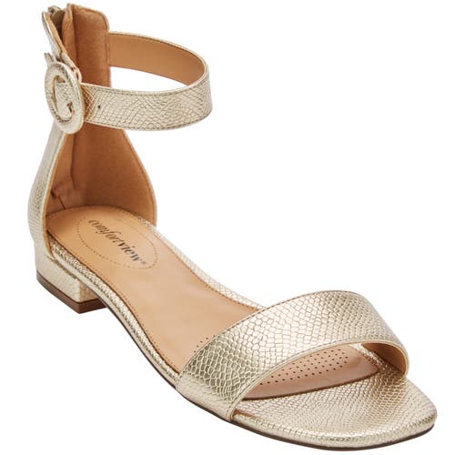 Comfortview The Alora Sandal In Neutral