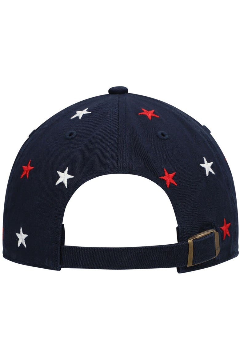 Men's '47 Navy Dallas Mavericks Confetti Cleanup Adjustable Hat, Alternate, color, Navy