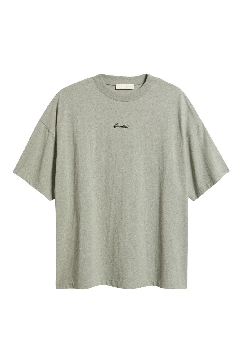 Signature '90s Fit Logo T-Shirt, Alternate, color, CONCRETE HEATHER