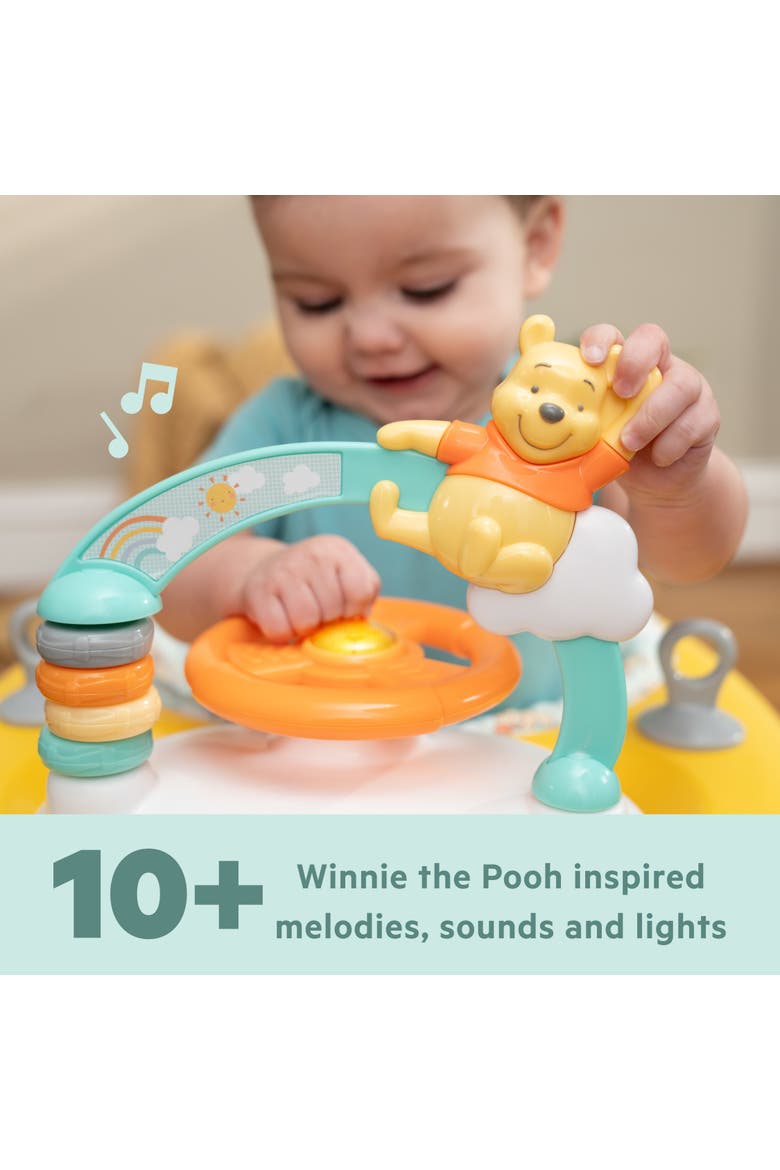 Disney Baby Winnie the Pooh Once Upon a Walk Activity Walker, Alternate, color, TEAL