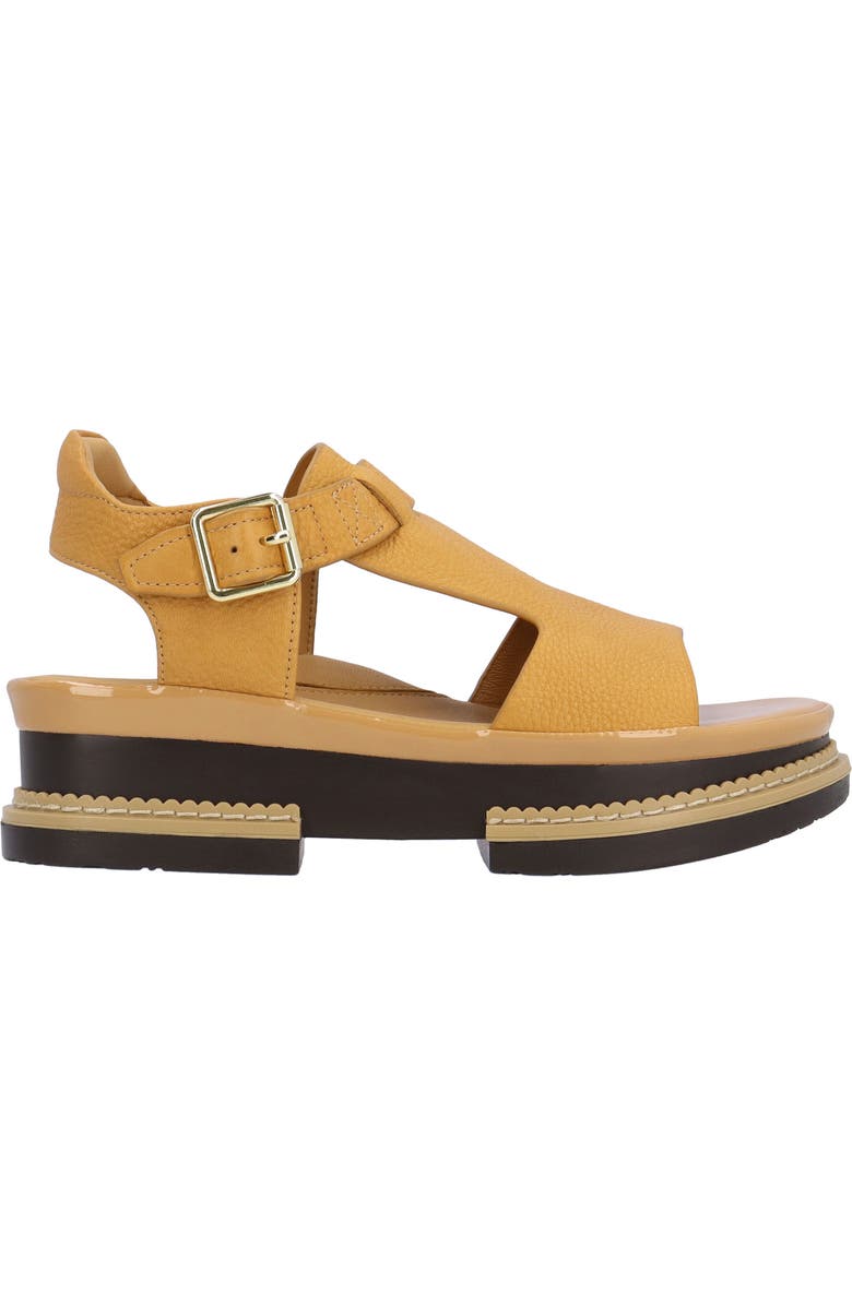 L'Amour des Pieds Aveeva Ankle Strap Sandal, Alternate, color, Lioness