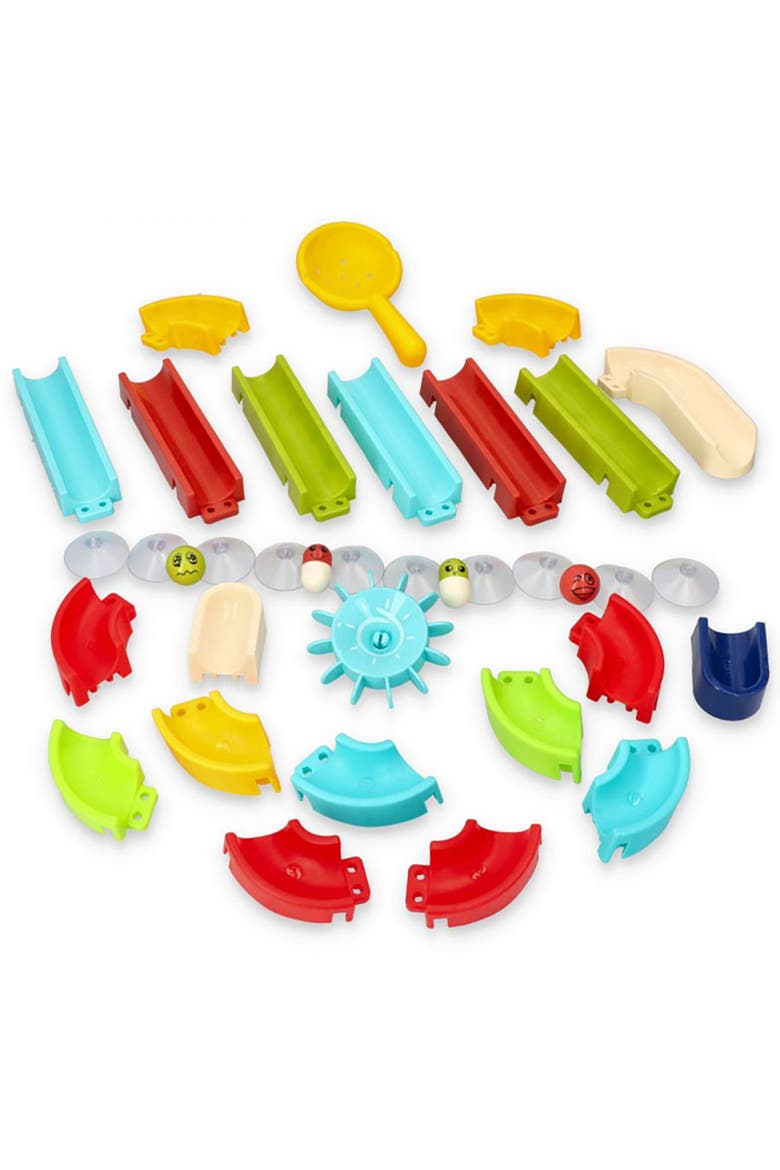Bath Time Marble Run, Alternate, color, Multicolored