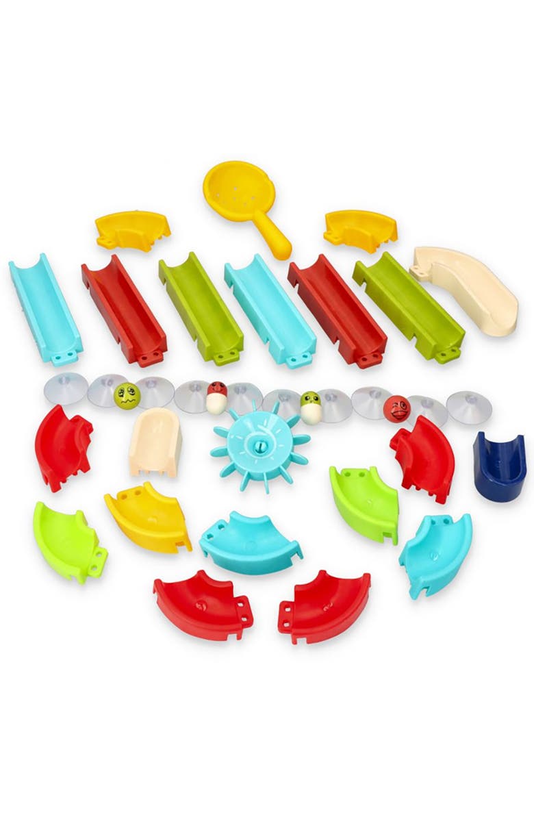 Buddy & Barney Bath Time Marble Run, Alternate, color,