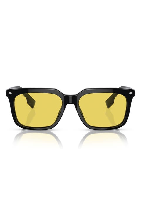 56mm Square Sunglasses