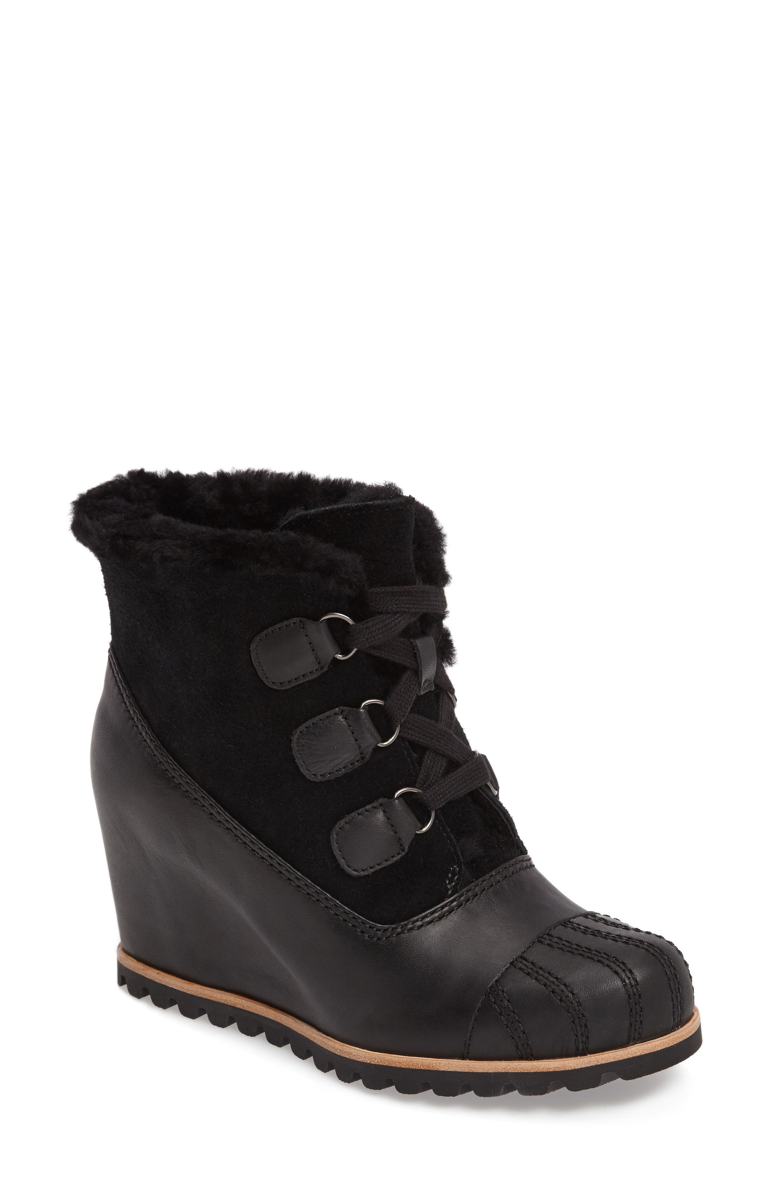 UGG<sup>®</sup> Alasdair Waterproof Wedge Bootie, Main, color, 