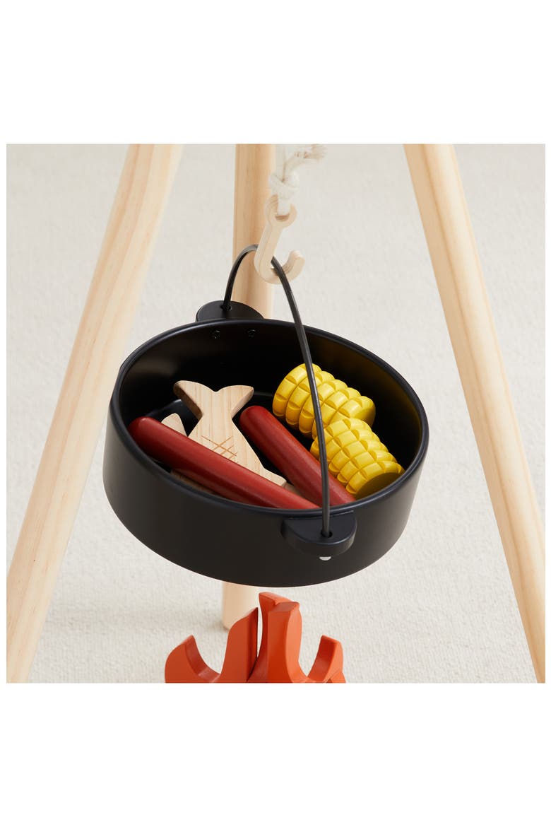 Home on the Range Wooden Campfire Set, Alternate, color, MULTI