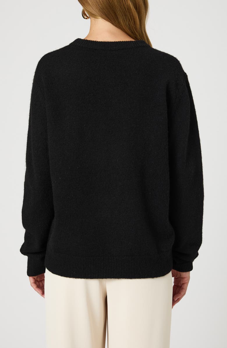 French Connection Kesia Crewneck Sweater, Alternate, color, 