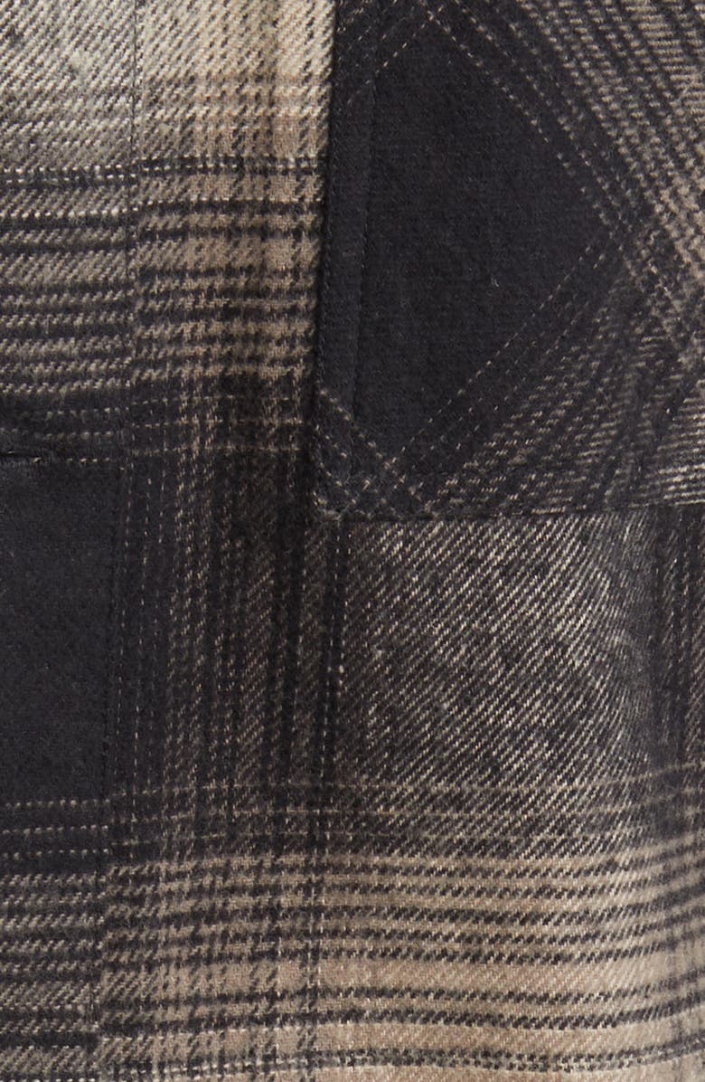 Saturdays NYC Driessen Stretch Flannel Overshirt, Alternate, color, 