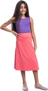 24sevenKid Casual Elastic Waist A-Line Skirt