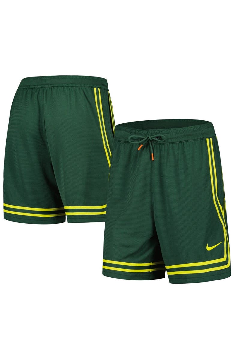 Nike Women's Nike Hunter Green WNBA Logowoman Team 13 Crossover Performance Shorts, Main, color, Hunter Green