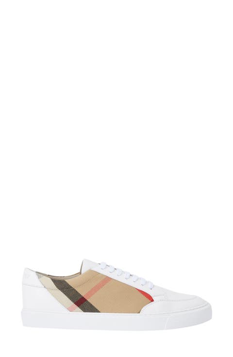 スニーカー BURBERRY Women Sneakers 8049777 A7026 beige Burberry Vintage check sneakers for Women - Beige in Oman