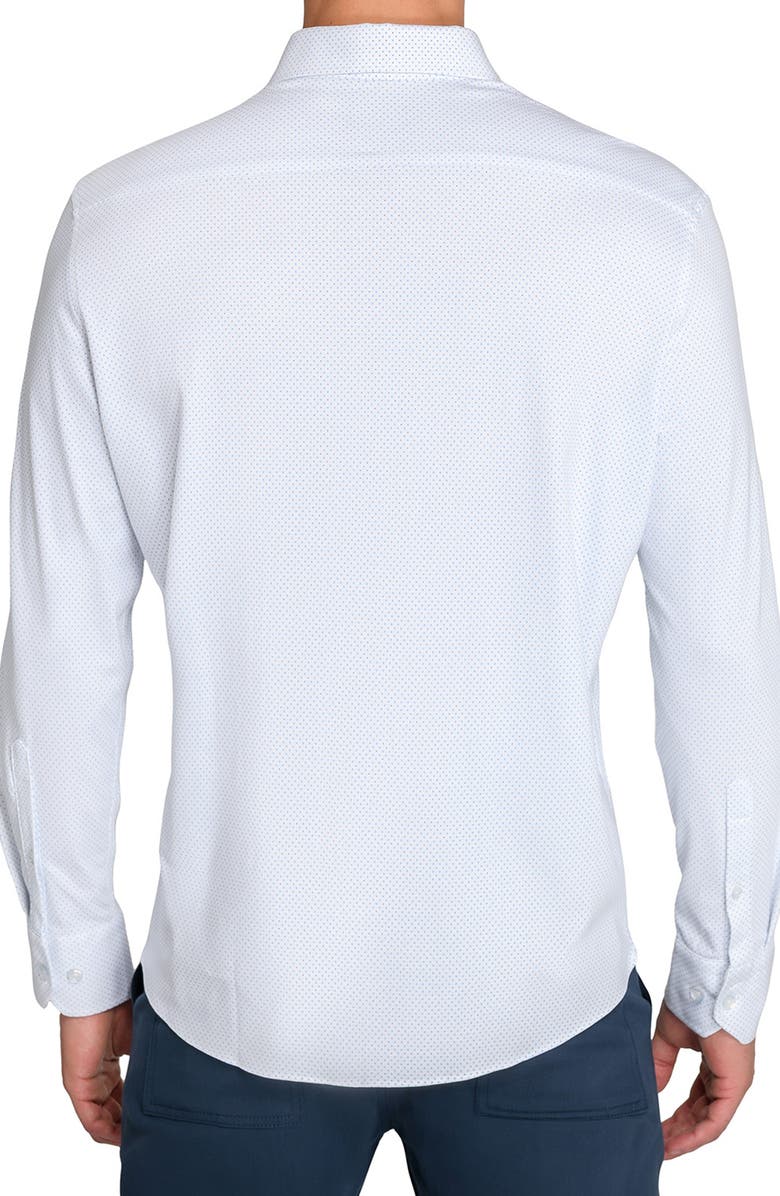 Brooklyn Brigade Solid Knit Long Sleeve Basic, Alternate, color, White/Blue