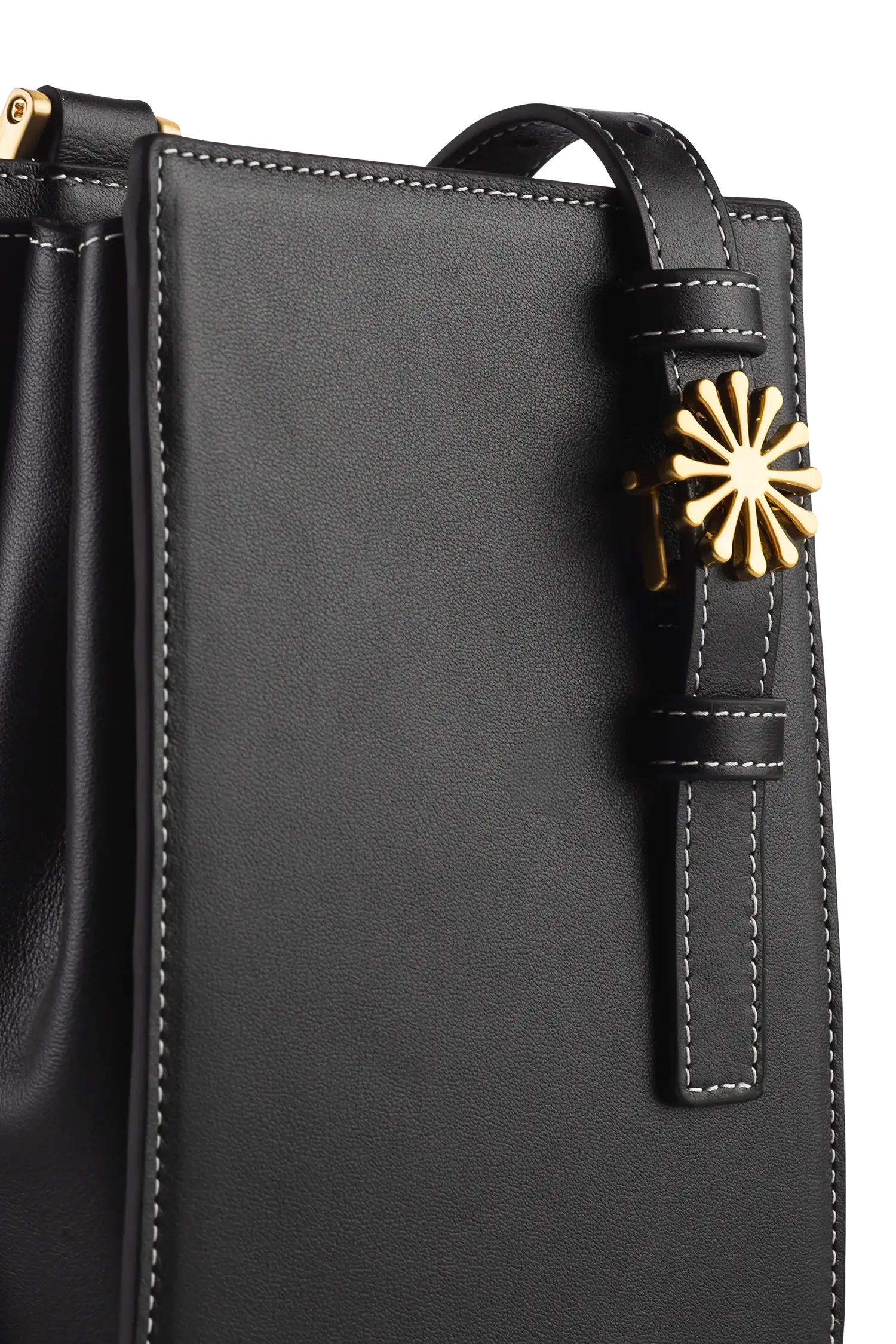 1PM Leather Crossbody Bag, Alternate, color, Black
