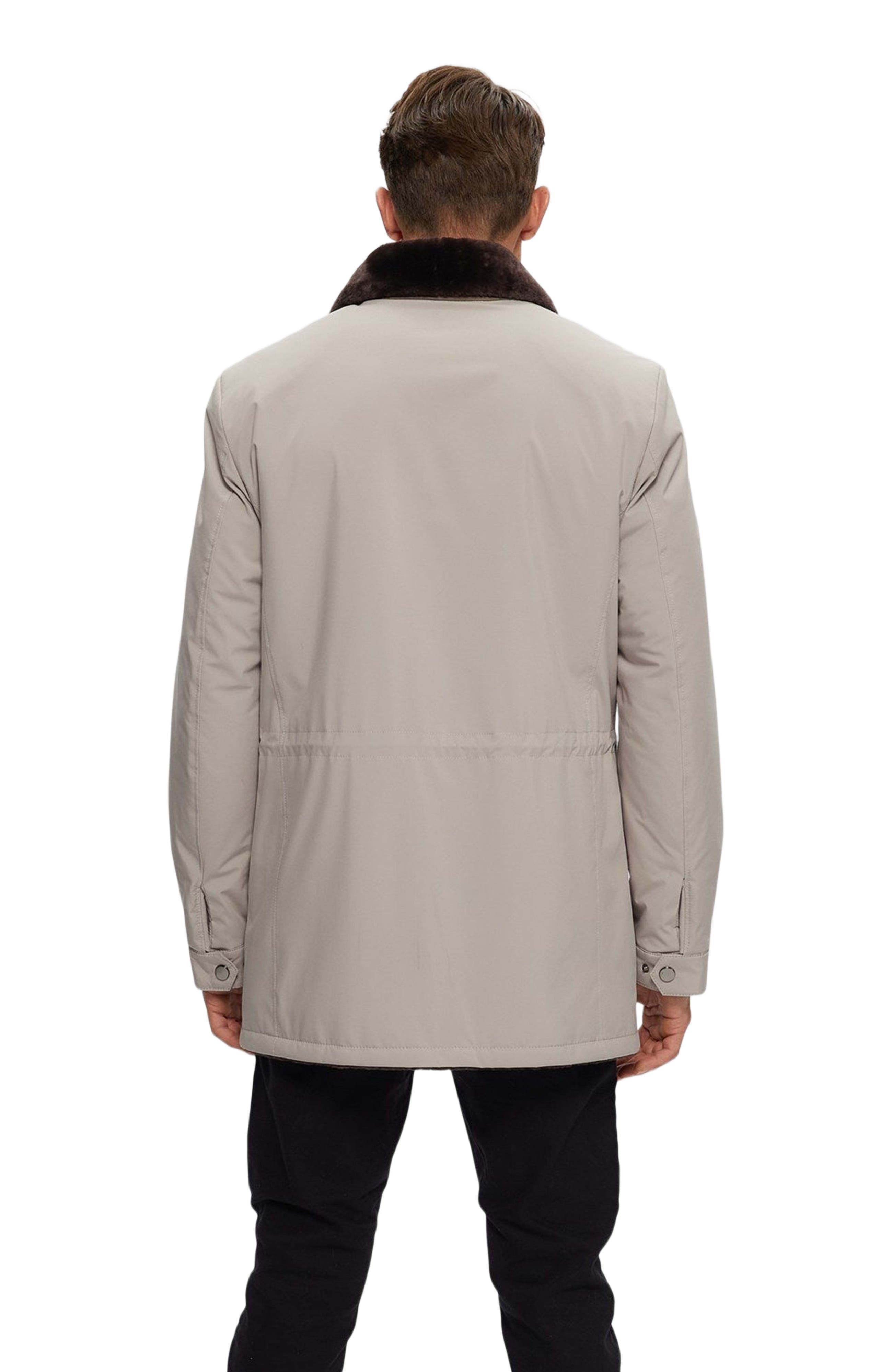 Genuine Shearling Lined Jacket - image 2