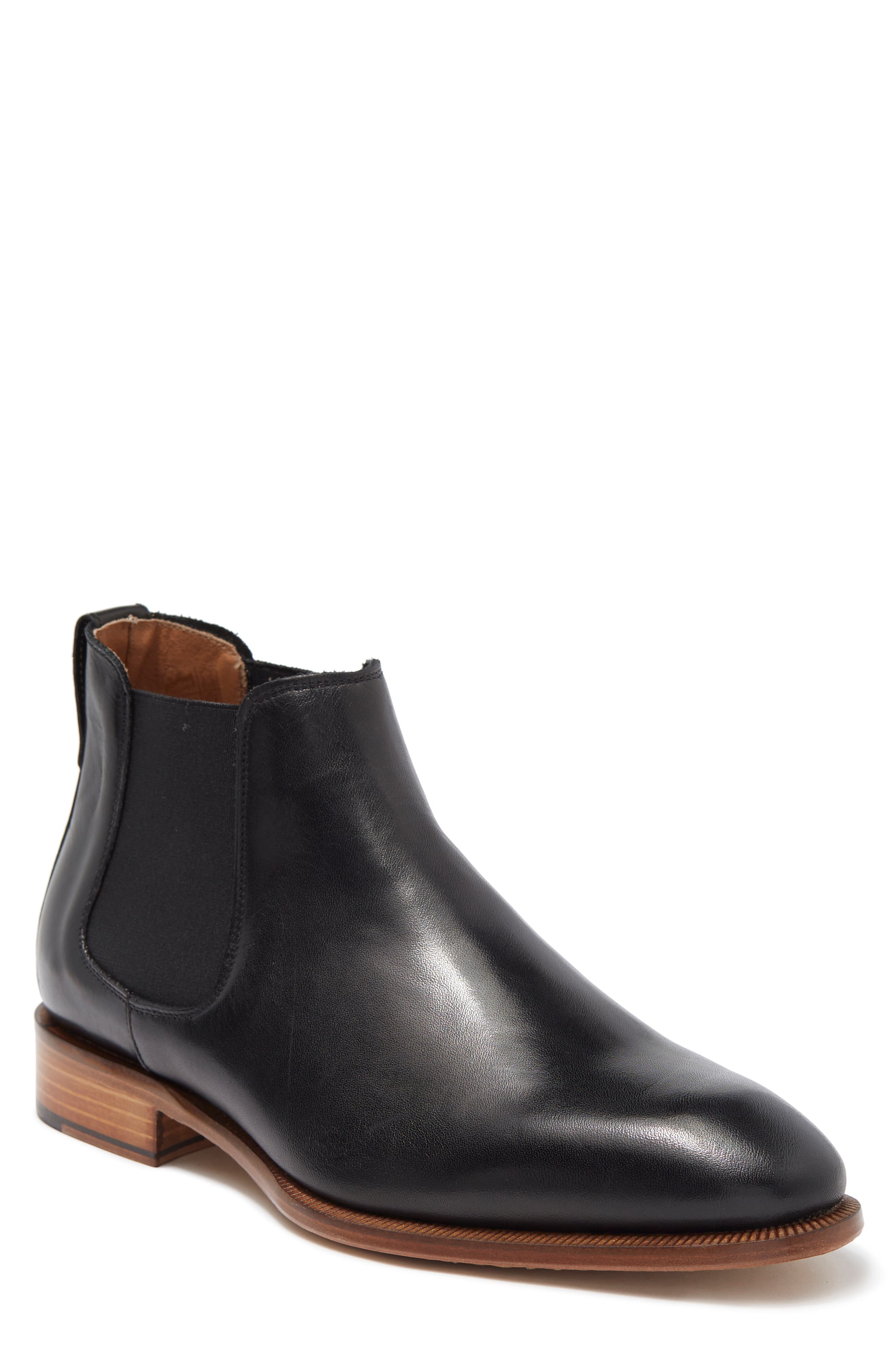 TO BOOT NEW YORK Alan Plain Toe Leather Chelsea Boot, Main, color, 