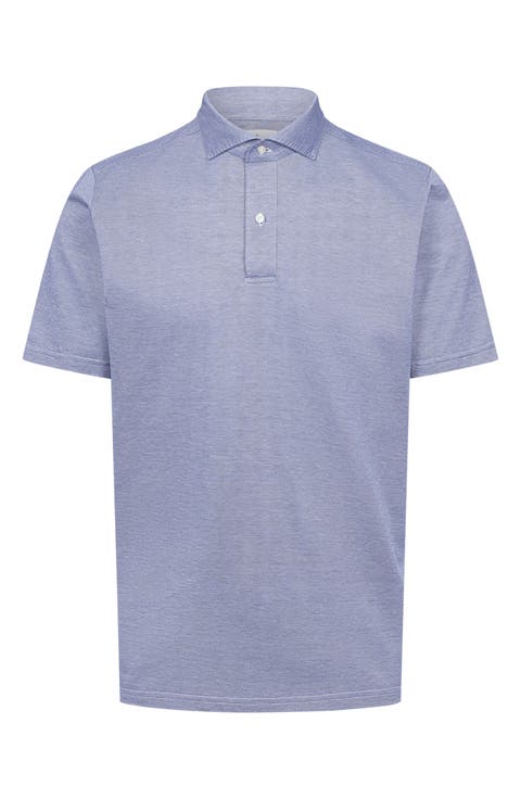 Jacquard Texture Polo