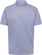Emanuel Berg Jacquard Texture Polo