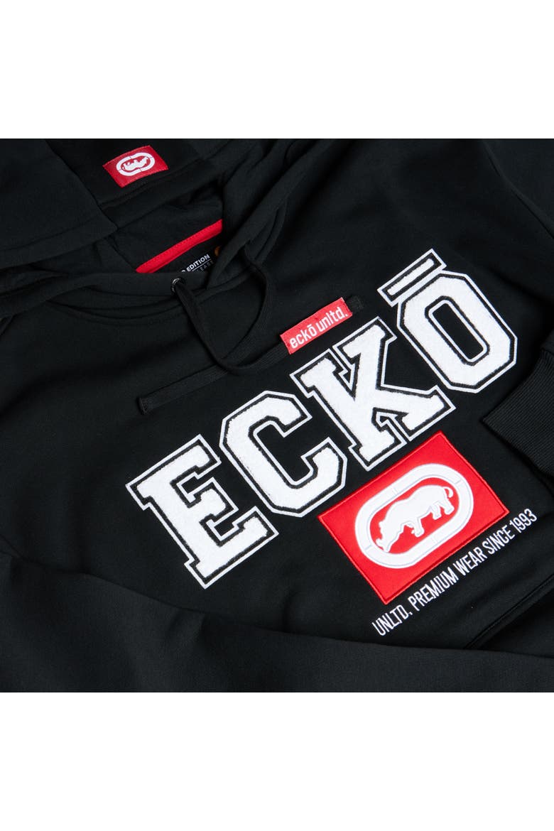 The Classic ECKO Fleece Hoodie, Alternate, color, Black