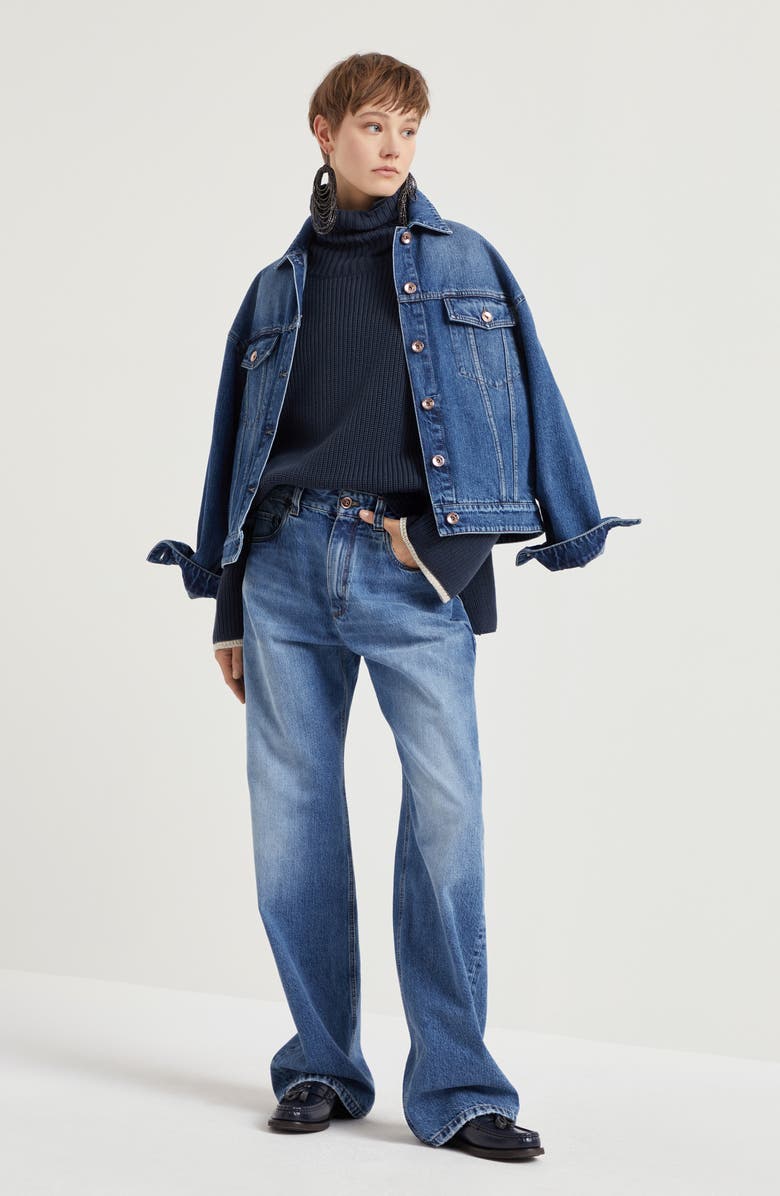 Brunello Cucinelli Stretch poplin shirt, Alternate, color, 