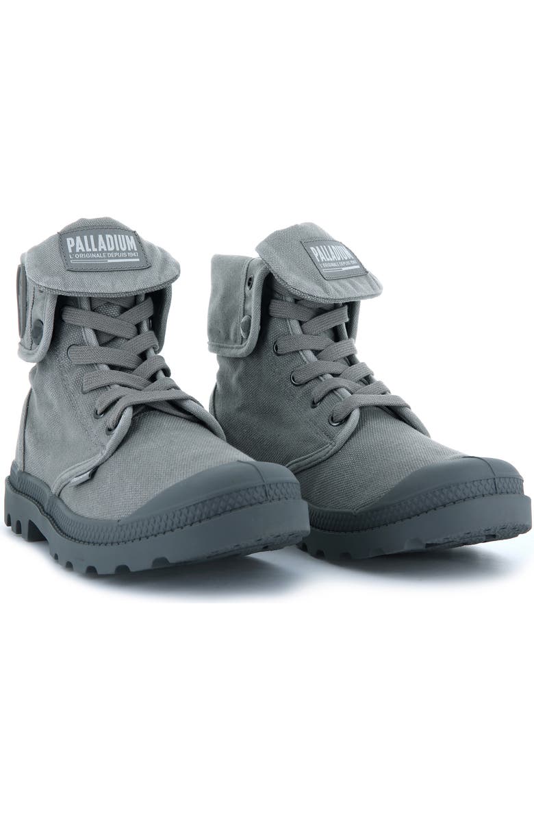 Palladium 'Baggy' Canvas Boot, Alternate, color, Titanium/ High Rise