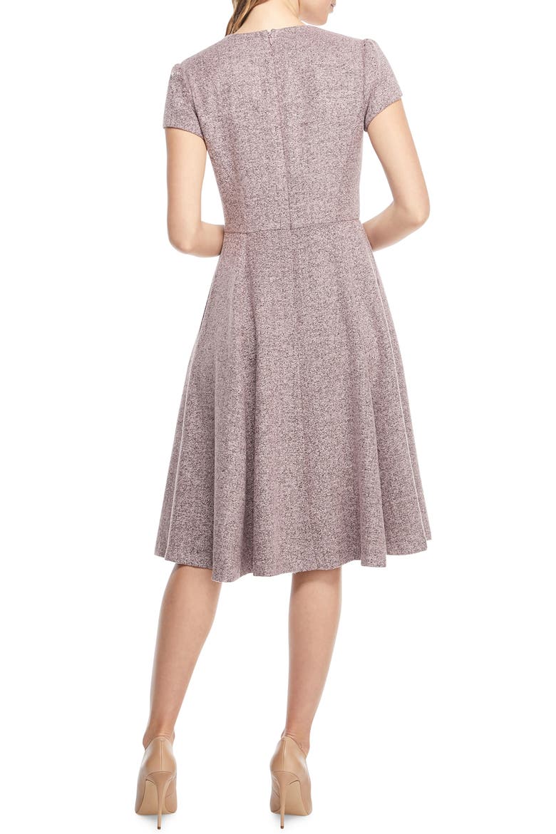 Agatha Dainty Tweed Dress, Alternate, color, PINK
