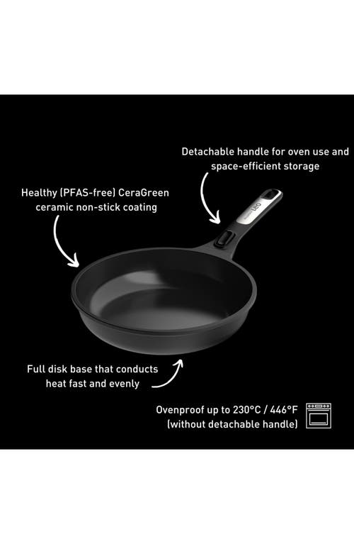 Berghoff Leo Phantom 2-piece Fry Pan Set In Black