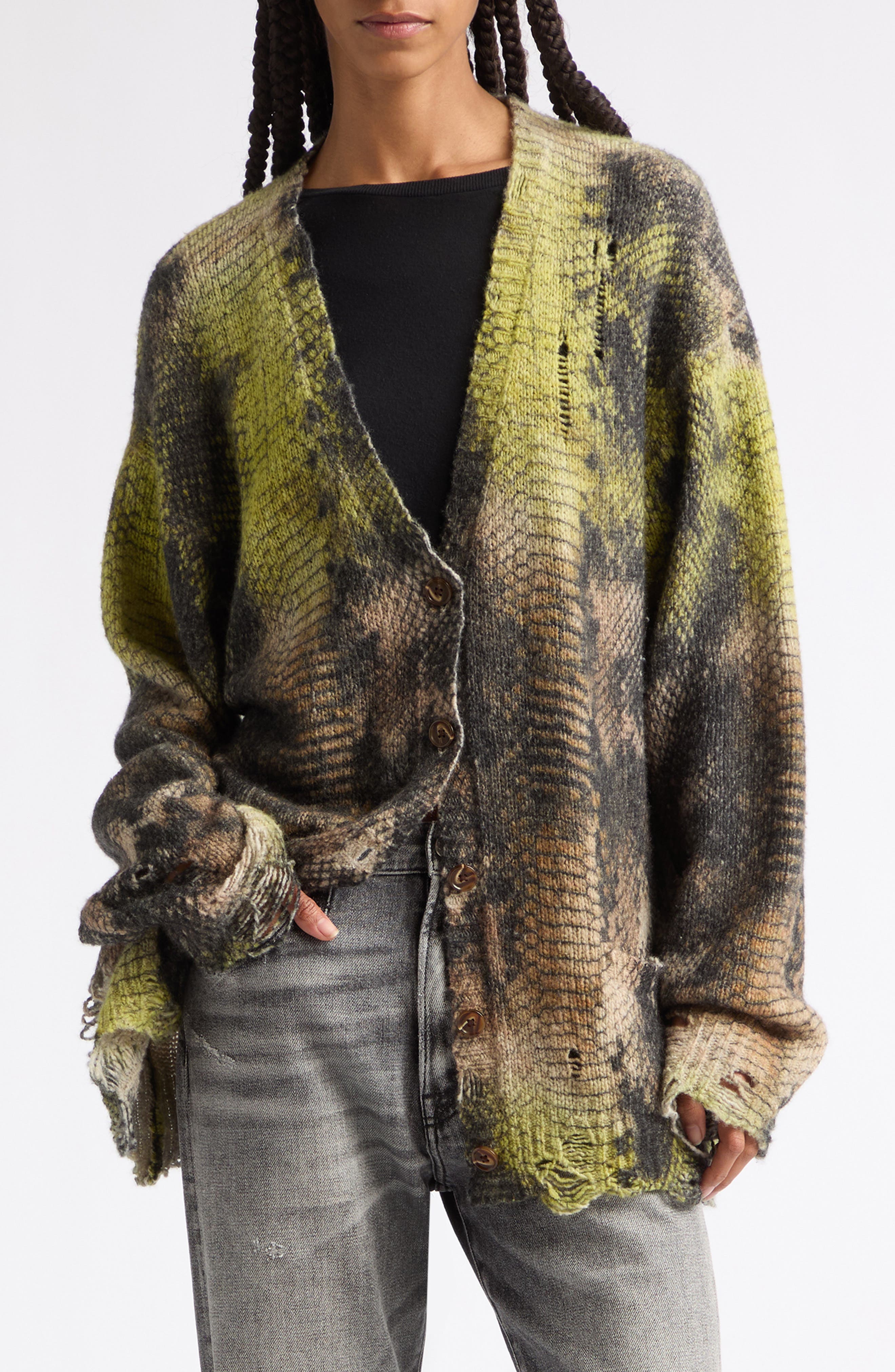 selected BROWN GREEN OMBRE SNAKE