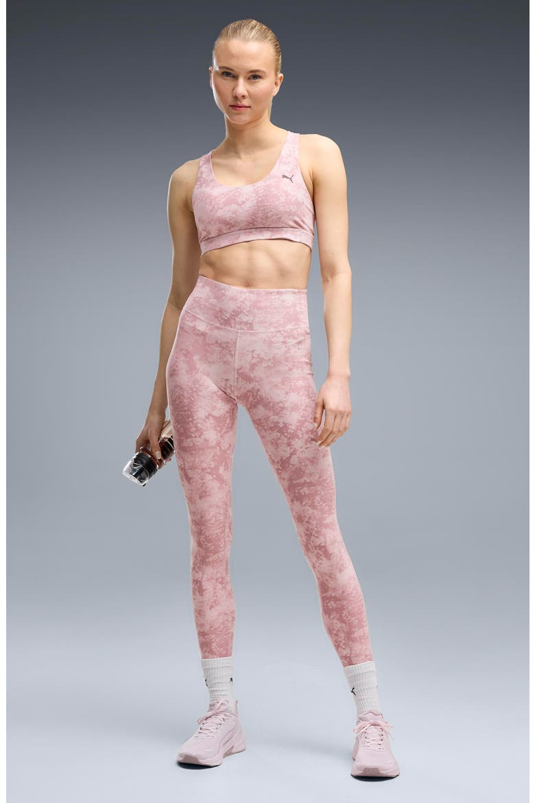 Cloudspun Mid Support Sports Bra, Alternate, color, MISTY PINK