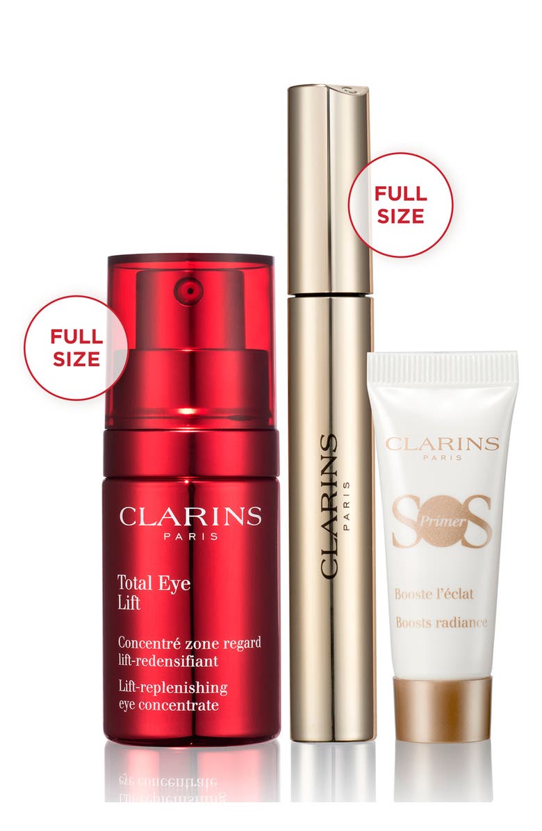 Clarins Total Eye Wonders Set (Limited Edition) $135 Value, Alternate, color, 