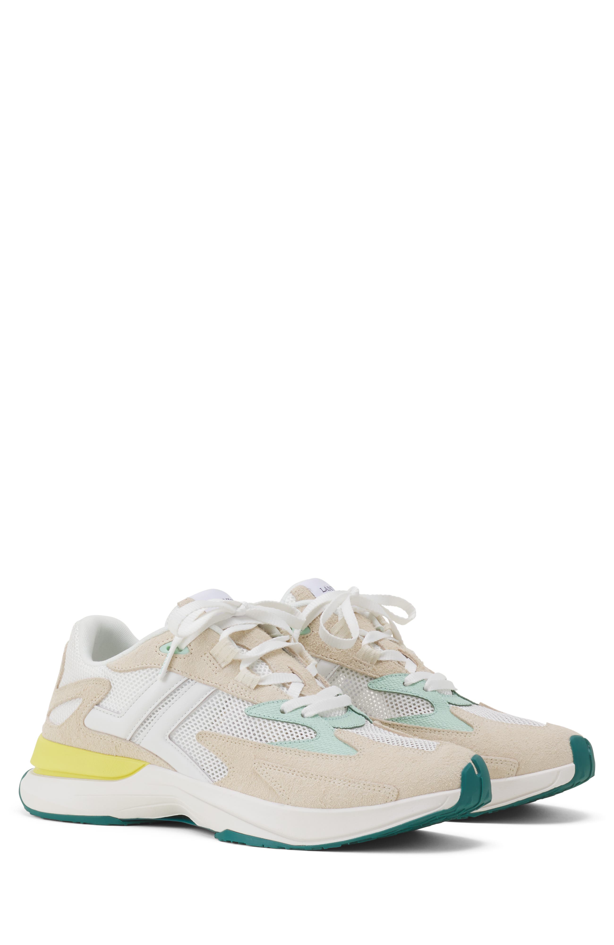 Lanvin Jla Transparent Sneakers, Alternate, color, White/Transparent