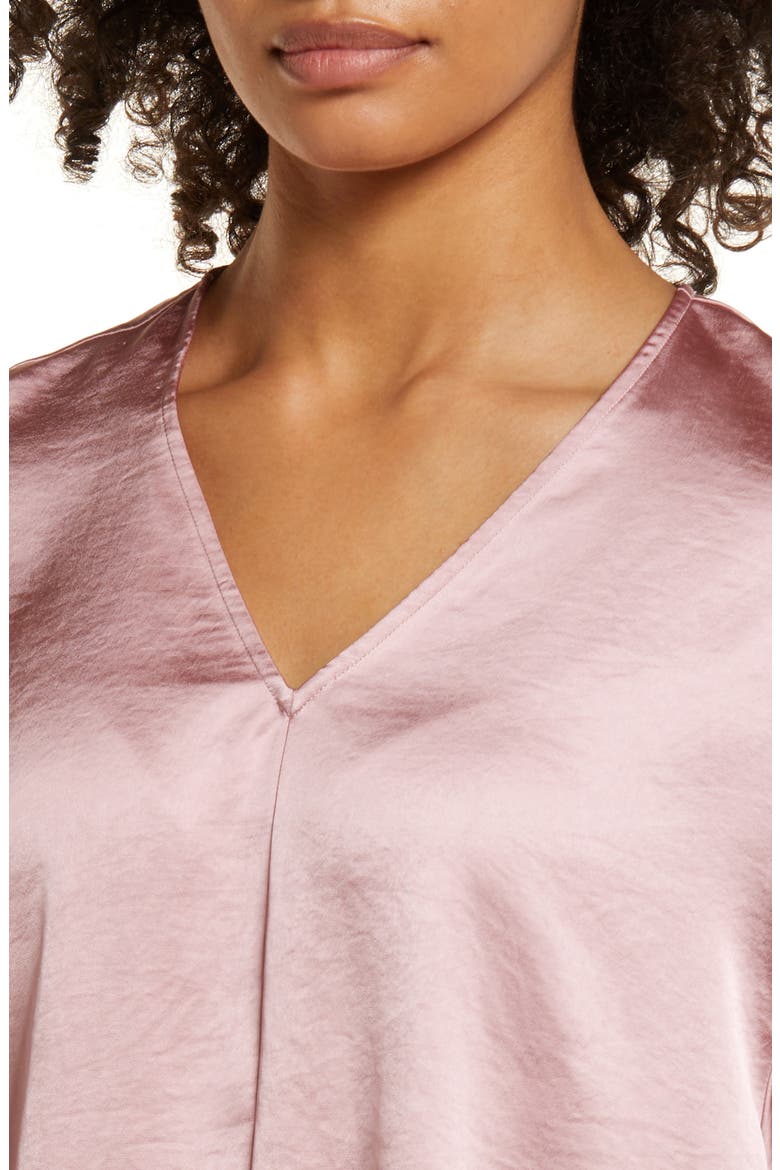 V-Neck Top, Alternate, color, PINK ZEPHYR