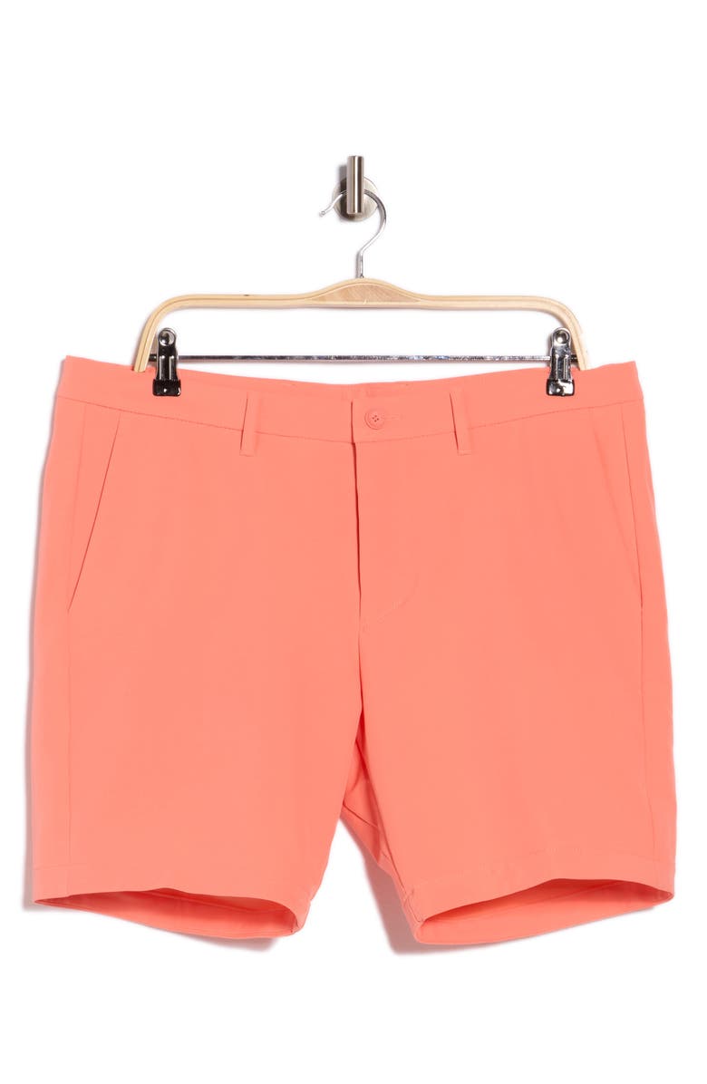 BOSS 7-Inch Stretch Shorts, Main, color, Open Red