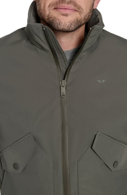 Dockers ® Stand Collar Bomber Jacket In Green