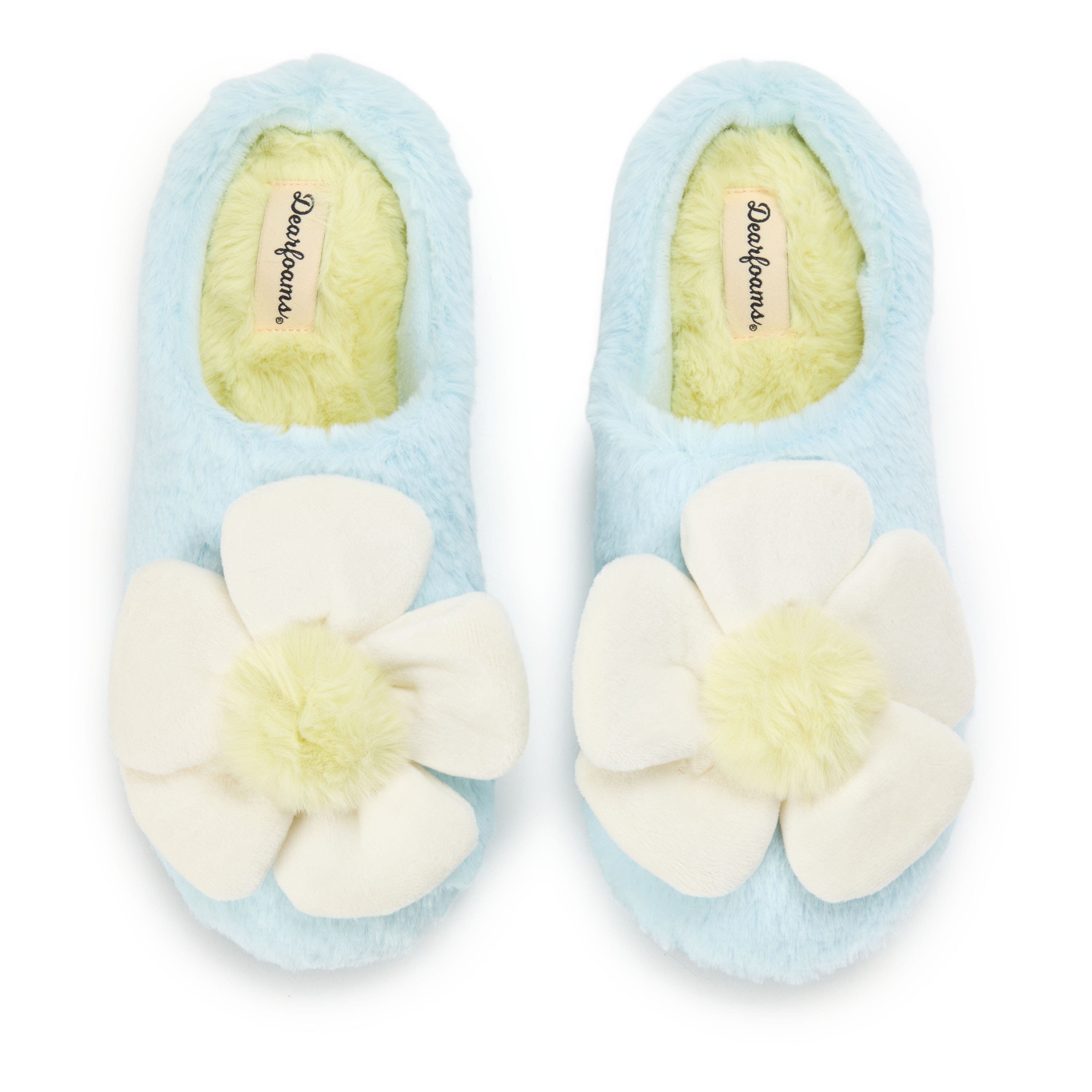 Rosie Furry Icon Clog Slipper, Alternate, color, BLUE WASH