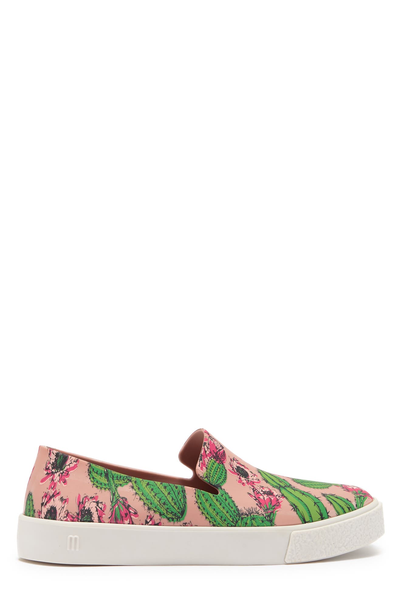 Ground III Slip-On Sneaker, Alternate, color, WHITE/ PINK/ GREEN