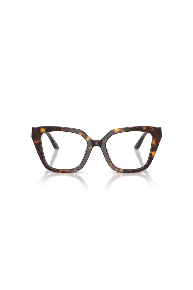 52mm Cat Eye optical glasses, Alternate, color, Tortoise